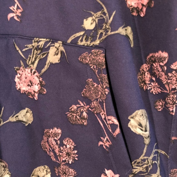 Nike Mens Purple Floral Design Pullover - Picture 4 of 5